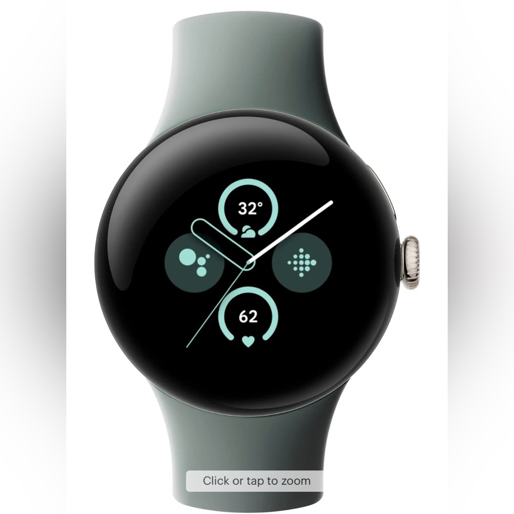 Google Pixel Watch 2 with Fitbit, Champagne/Gold Case, NWT